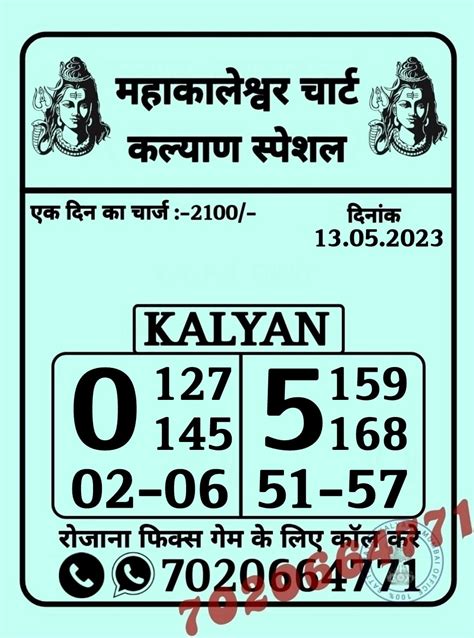 indian kalyan matka open